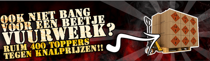Vuurwerkwinkel bij u in de buurt?